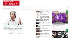 Desktop Screenshot of doanhnhanphapluat.vn