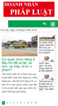 Mobile Screenshot of doanhnhanphapluat.vn